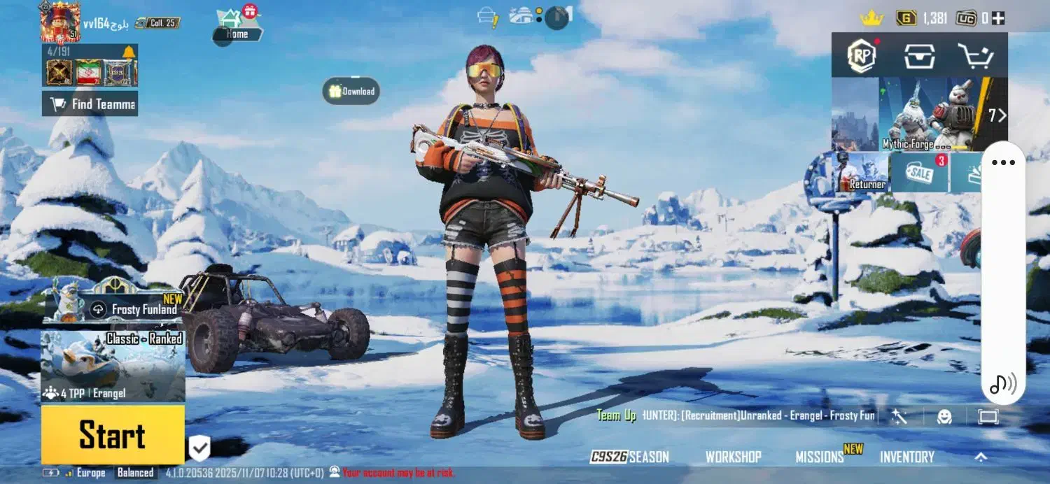 اکانت پابجی موبایل لول ۵۱ ۴۵۰ تومن۳۷تا ست داره|کنسول، بازی ویدئویی و آنلاین|کیانشهر, |دیوار