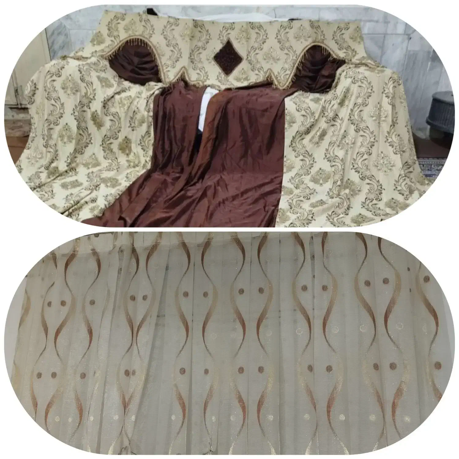 پرده|پرده، رانر، رومیزی|سربیشه, |دیوار