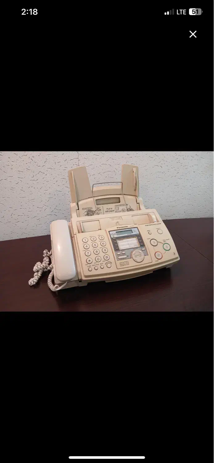 تلفن فکس پاناسونیک|پرینتر، اسکنر، کپی، فکس|تهران, شهرآرا|دیوار