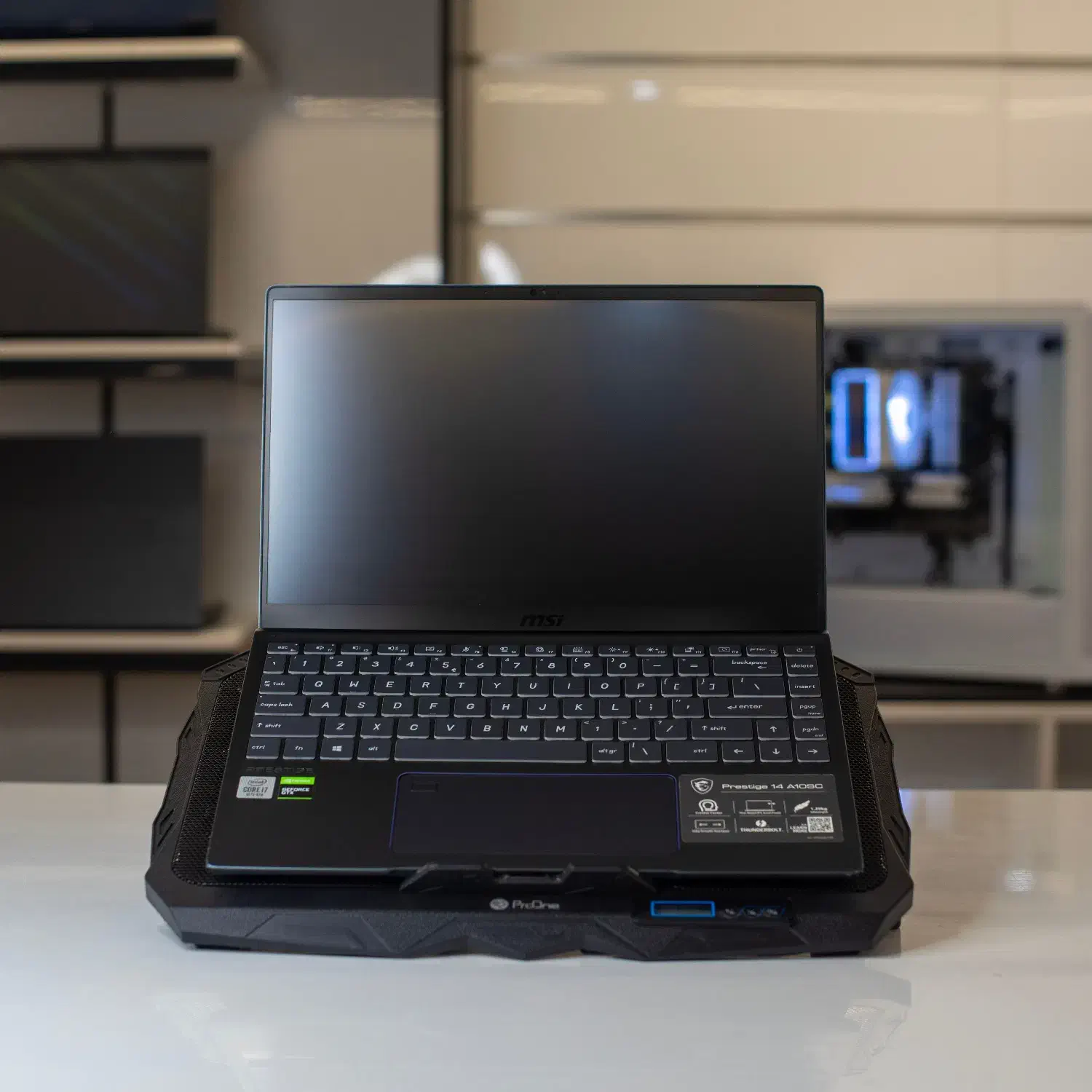 لپتاپ 14 اینچ msi با 4 گیگ گرافیک مجزا GTX|رایانه همراه|یزد, |دیوار