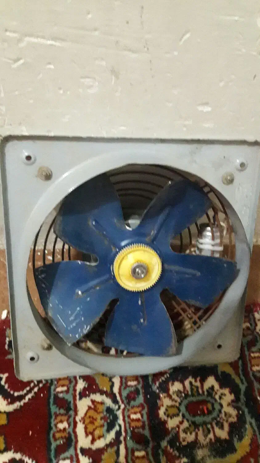 هواکش ژاپنی دهانه ۲۰ سانت دائمکار فن|پنکه و تصفیه‌کنندهٔ هوا|مشهد, کوشش|دیوار