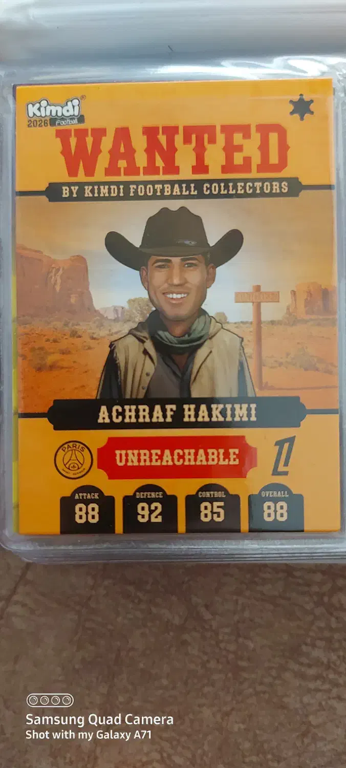 کارت اشرف حکیمی وانتد|کلکسیون و سرگرمی|کرمان, |دیوار