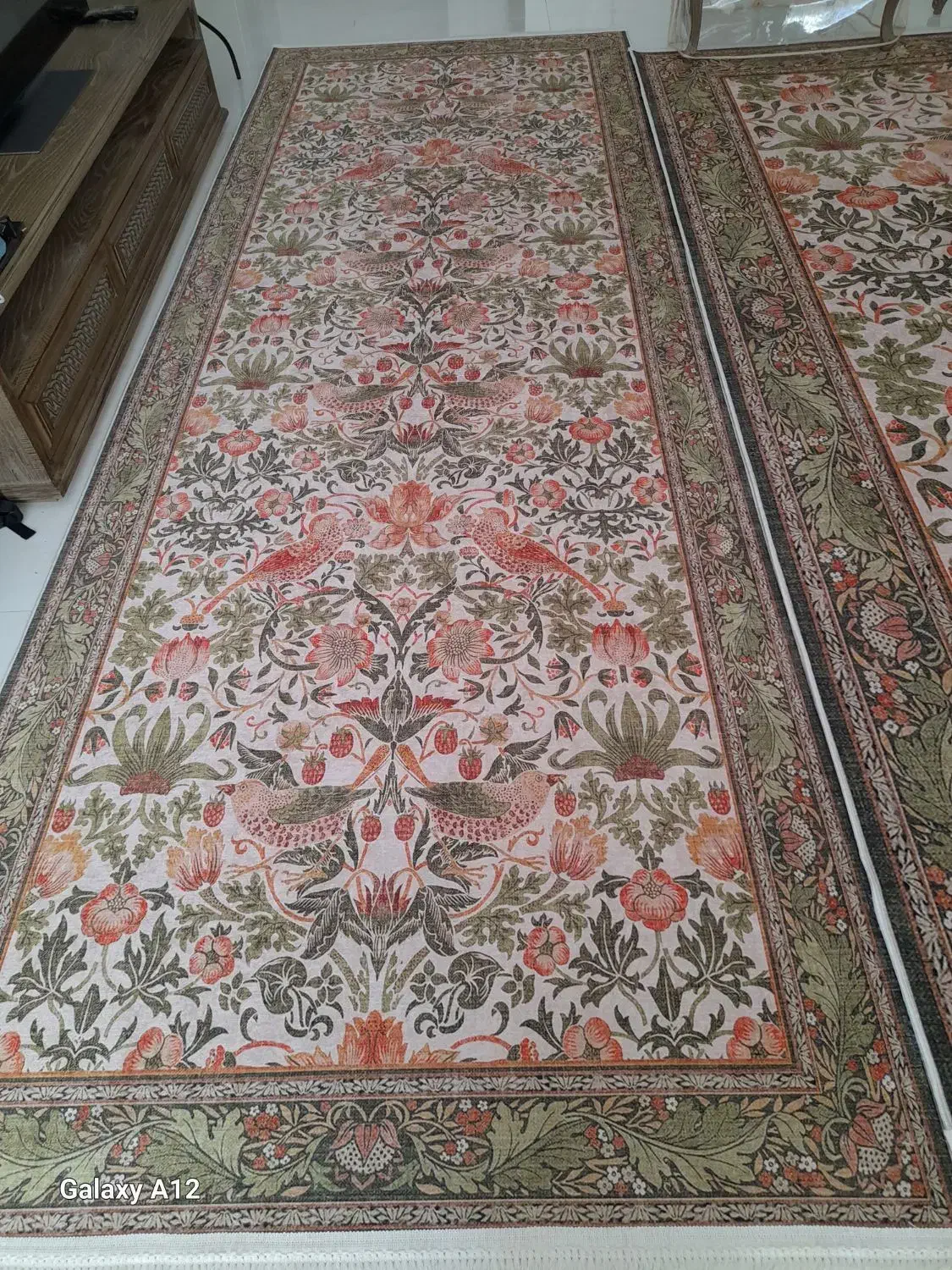 فرشینه ضخیم استپ دار ۹ متری(نو مناسب جهیزیه)|فرش|زنجان, |دیوار