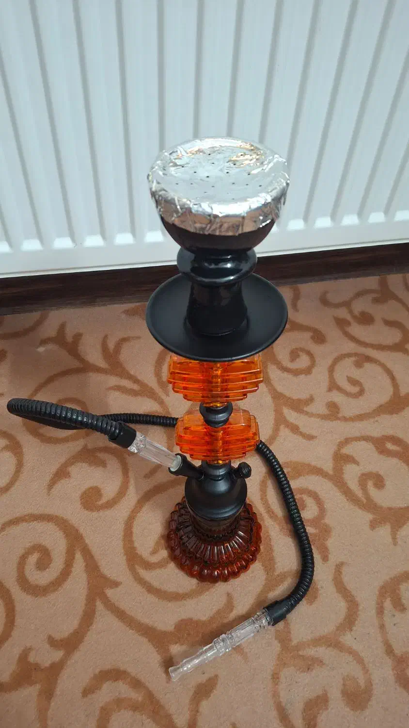 قلیان / قلیون تنه فلزی سوپاپ دار|زیورآلات و اکسسوری|قم, باغ کرباسی|دیوار