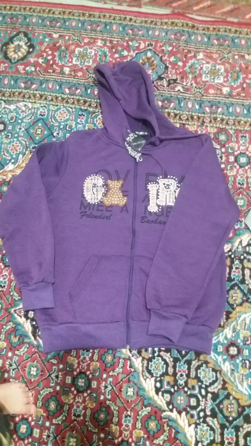 سویشرت پاییزی وکتونی دخترانه|کیف، کفش، کمربند|مراغه, |دیوار