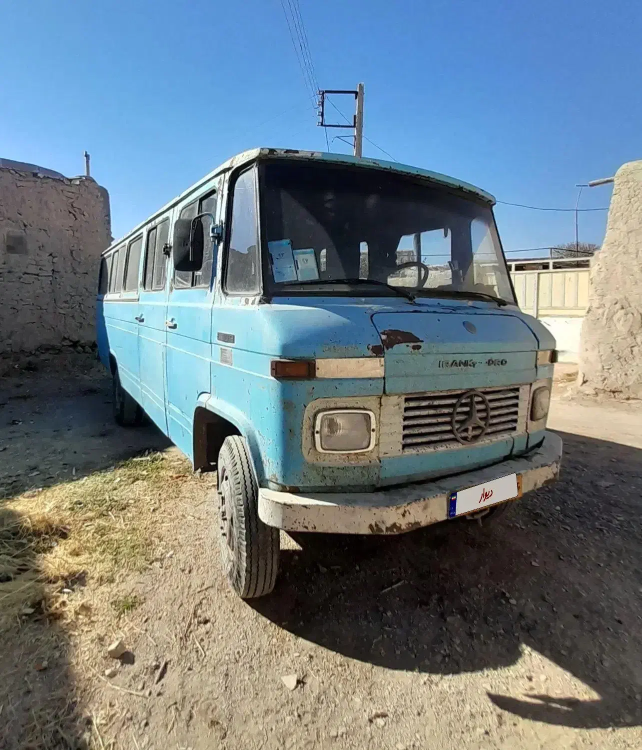 مینی‌بوس|خودرو سنگین|پیشخور, |دیوار