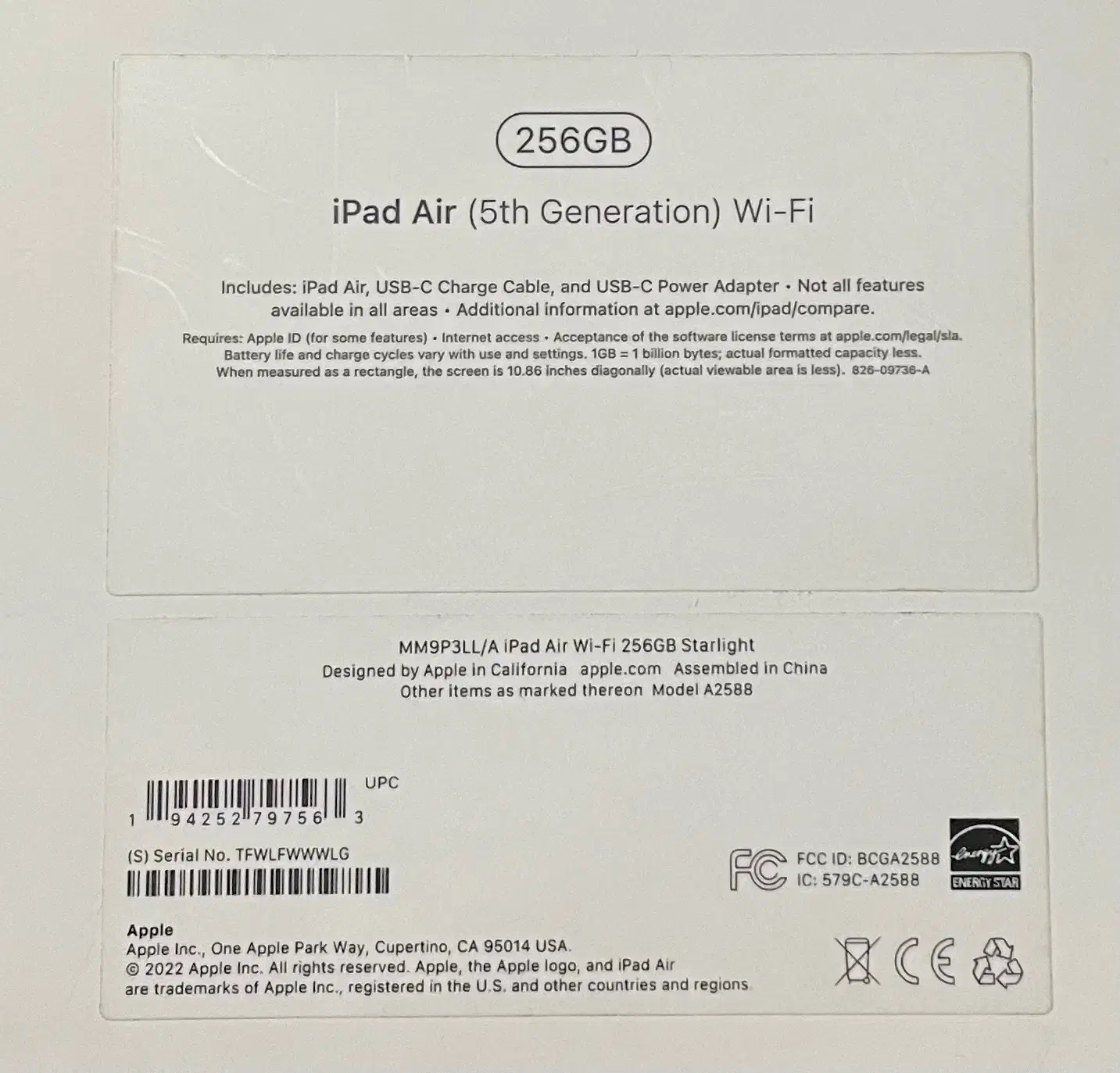 iPad Air (5th Generation) 256GB 2022|تبلت|اصفهان, جلفا|دیوار