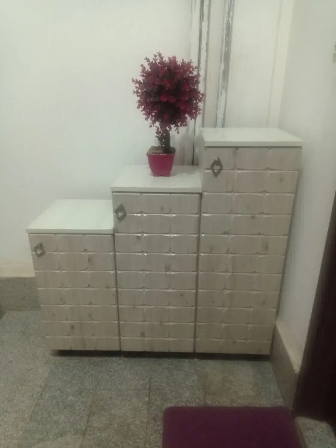 جاکفشی سه تایی یا سه قلو|جاکفشی، کمد، دراور|مشهد, خواجه ربیع|دیوار