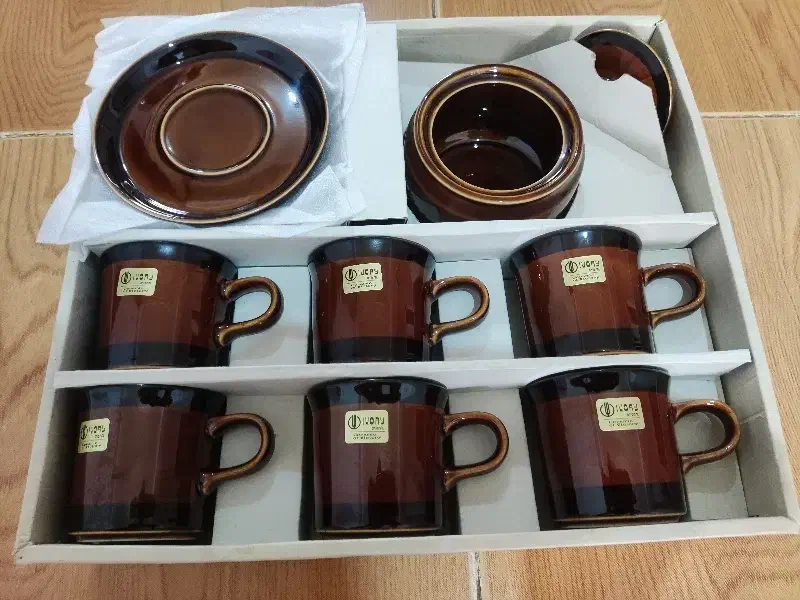 ست قهوه خوری انتیک|ظروف سرو و پذیرایی|کلاله, |دیوار