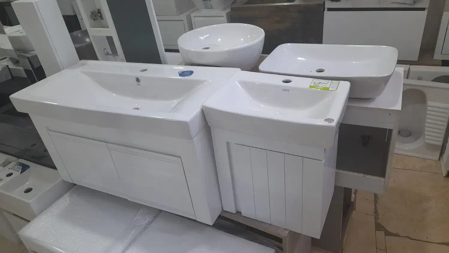 انواع روشویی کابینتی|لوازم سرویس بهداشتی|اصفهان, بهارستان (مخابرات)|دیوار