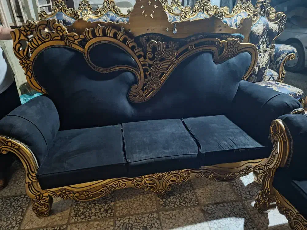 مبل سالم ۷نفره ونهارخوری ۶نفره باهم فروشی هست|مبلمان خانگی و میز عسلی|بندرعباس, |دیوار