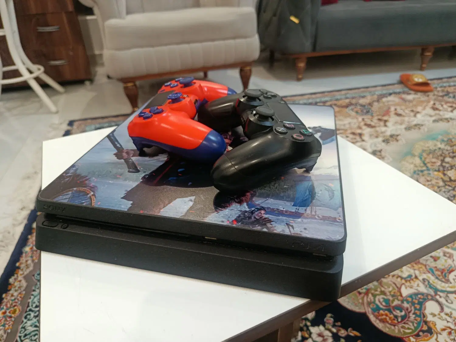 PS4 slim 1tra|کنسول، بازی ویدئویی و آنلاین|لاهیجان, گلستان|دیوار