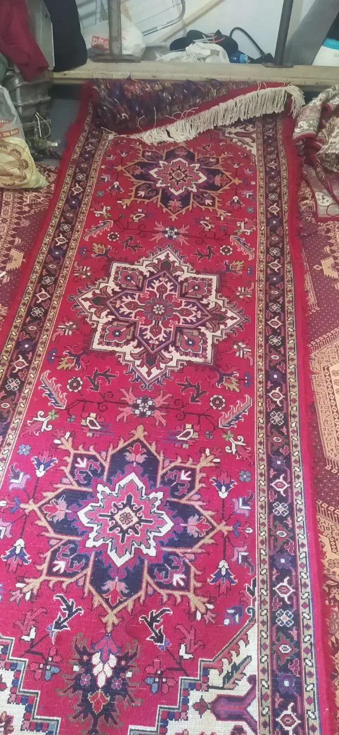 فرش کناره ۴ متر هست|فرش|تبریز, |دیوار