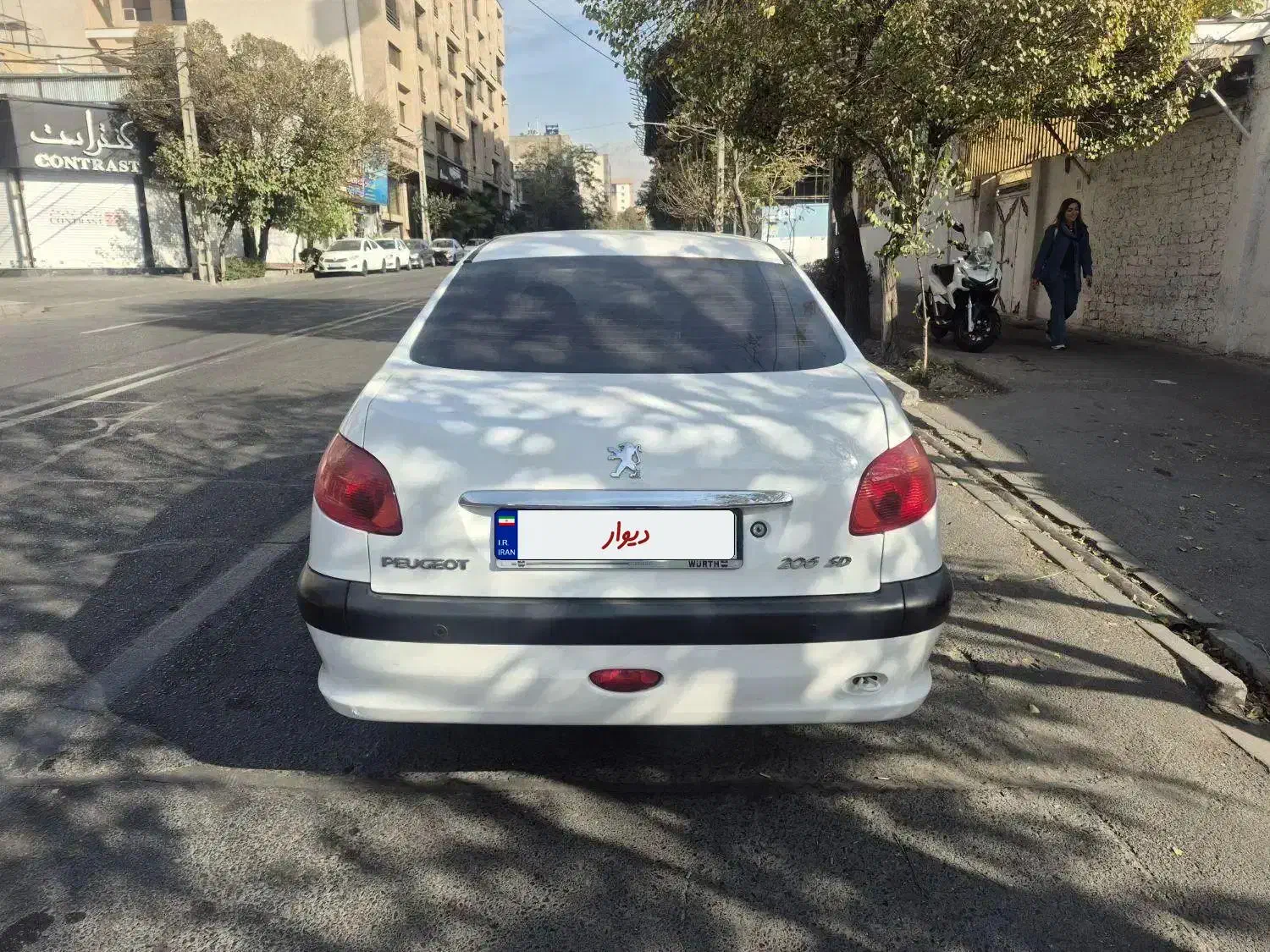 پژو 206 SD V8 مدل 95|خودرو سواری و وانت|تهران, بنی‌هاشم|دیوار