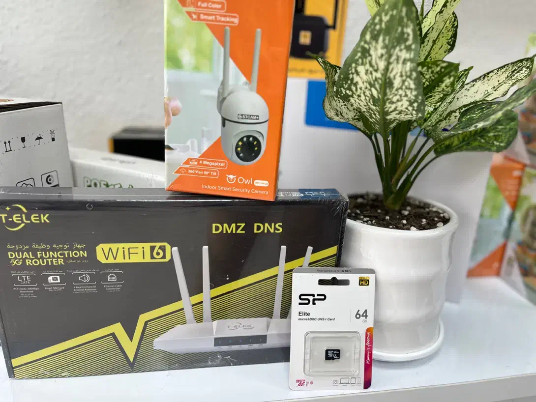 پکیج دوربین بیسیم چرخشی و مودم سیمکارتی|دوربین مداربسته|رشت, فرزانه|دیوار