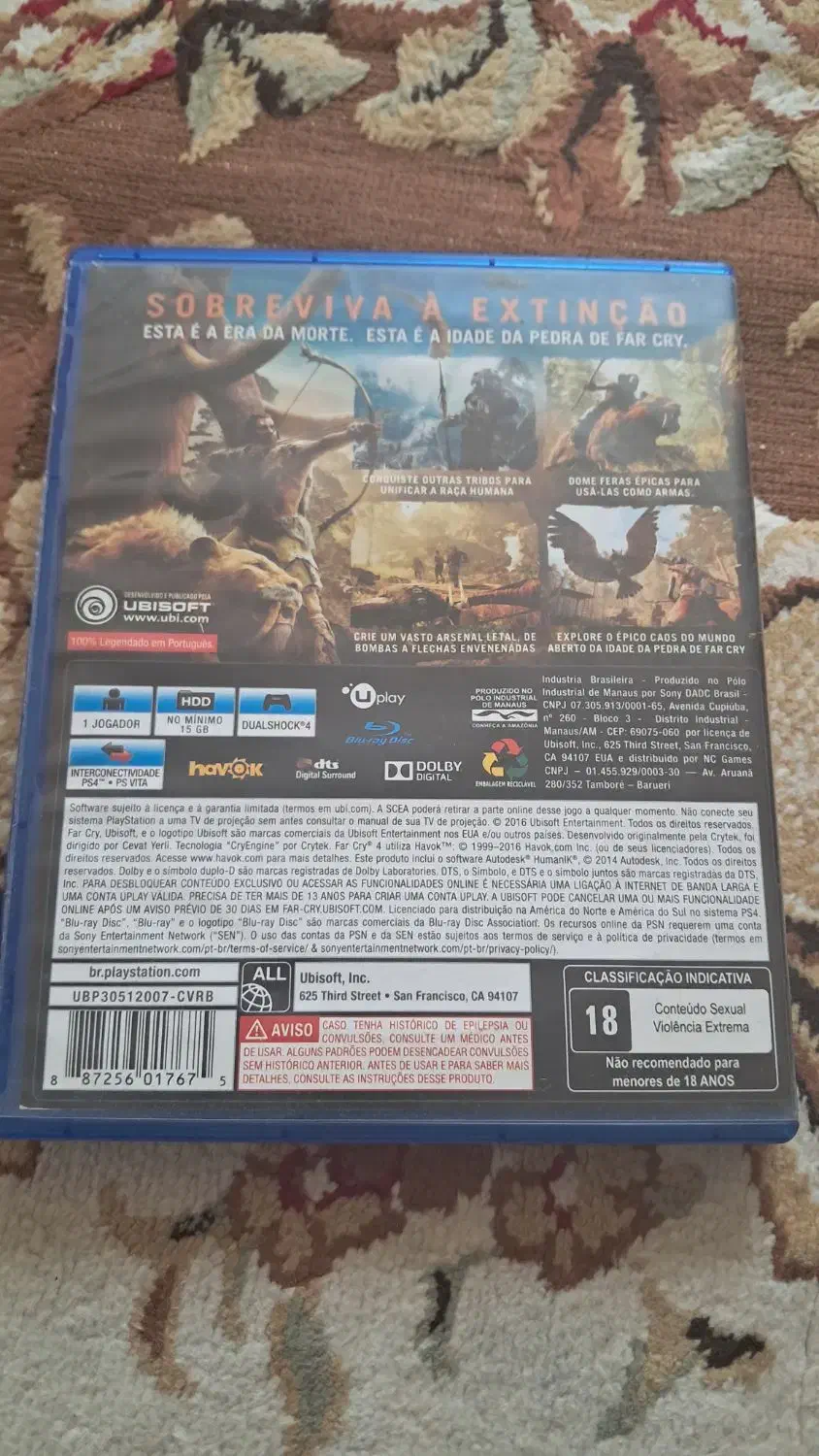بازی Farcry Primal PS4|کنسول، بازی ویدئویی و آنلاین|تهران, دستغیب|دیوار