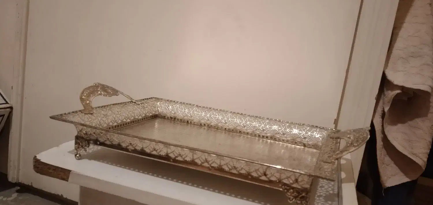 استکان چایخوری وظروف سیلور انگلیس|صنایع دستی و سایر لوازم تزئینی|خسروشاه, |دیوار