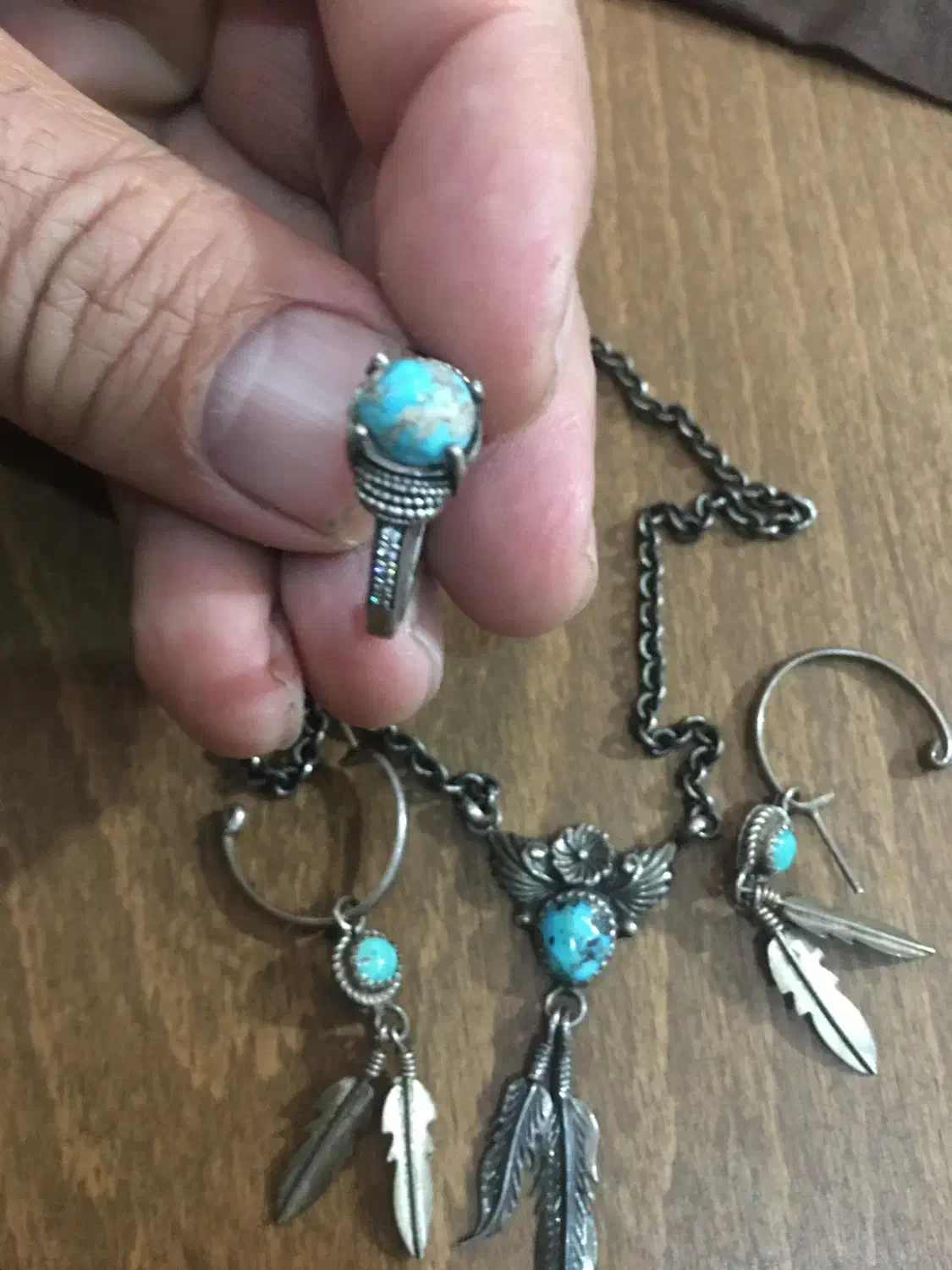 ست نقره زنانه ایتالیایی کلکسیونی|جواهرات|اهواز, کیانپارس |دیوار