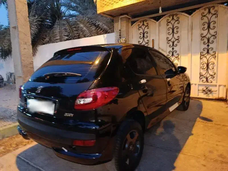 207tu3با رینگ.مشکی آبنوس|خودرو سواری و وانت|بندرعباس, |دیوار