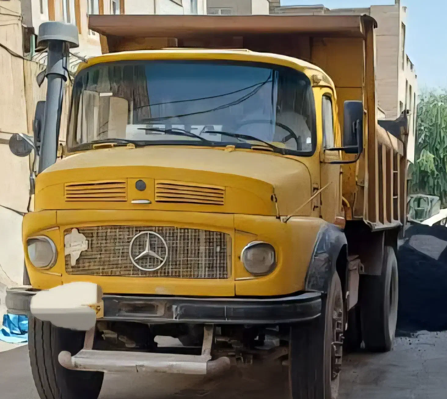 کامیون کمپرسی و غلطک شال مشکی|خودرو سنگین|قم, یخچال قاضی|دیوار