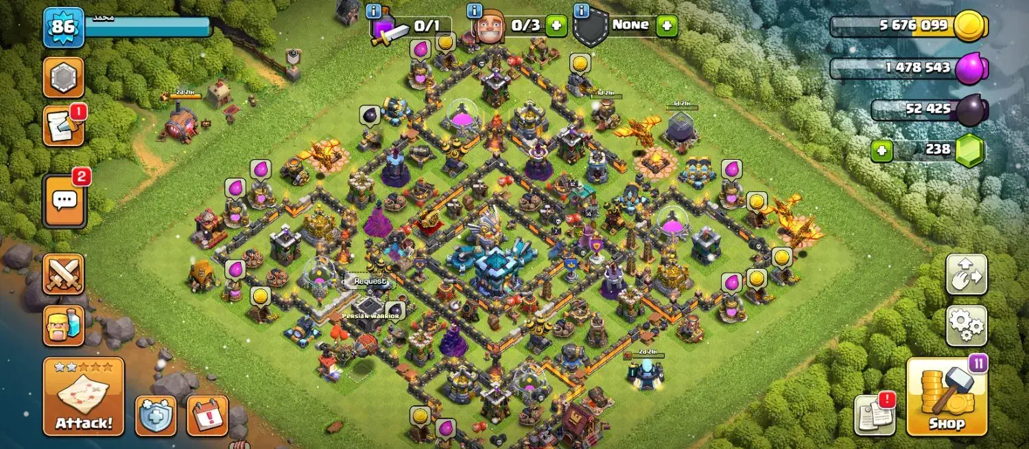 کلش آف کلنز عالی می‌فروشند|کنسول، بازی ویدئویی و آنلاین|سیمکان, |دیوار