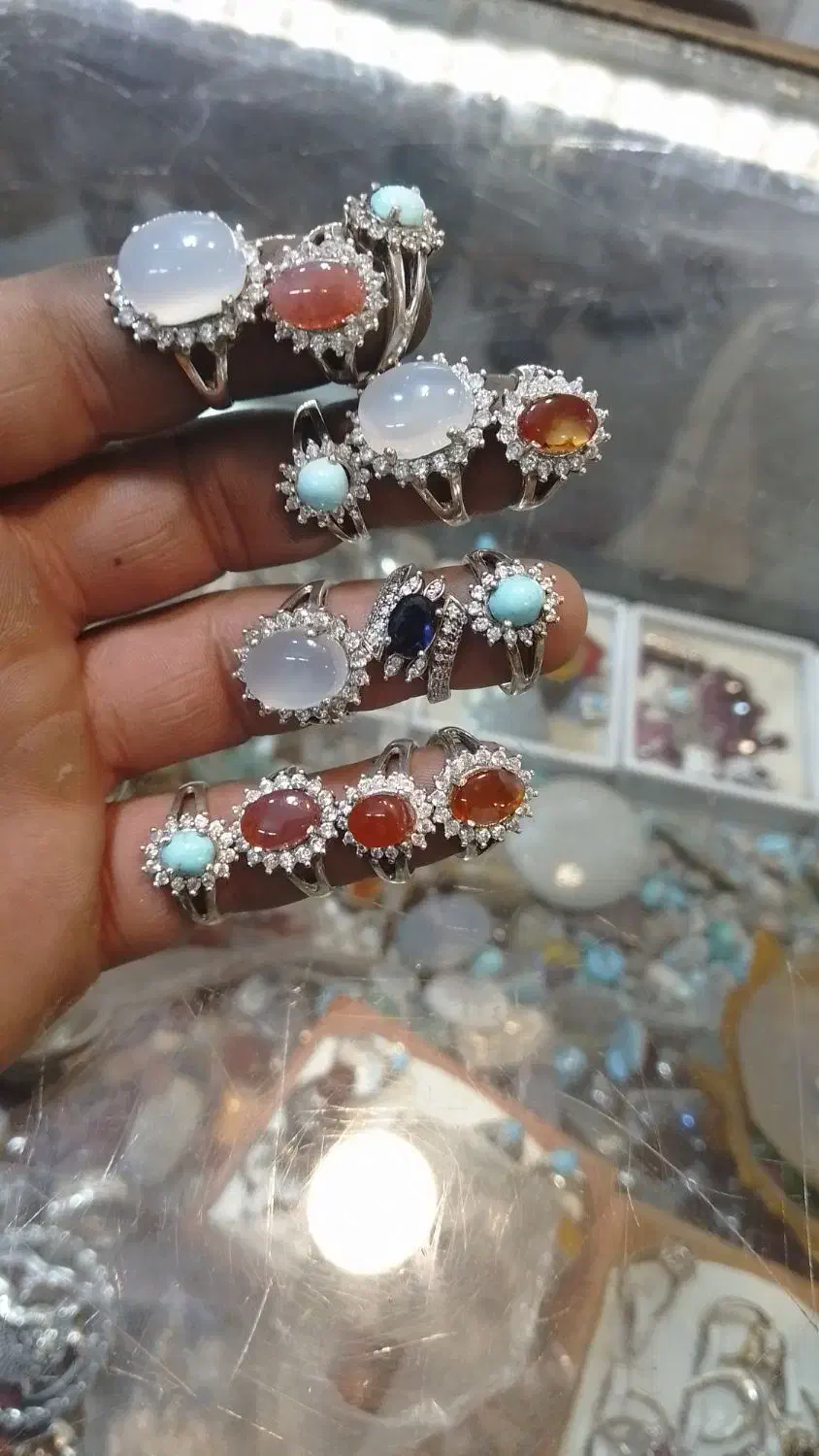 انگشتر زنانه هرمدل ک بخوای|جواهرات|قم, شهر قائم|دیوار