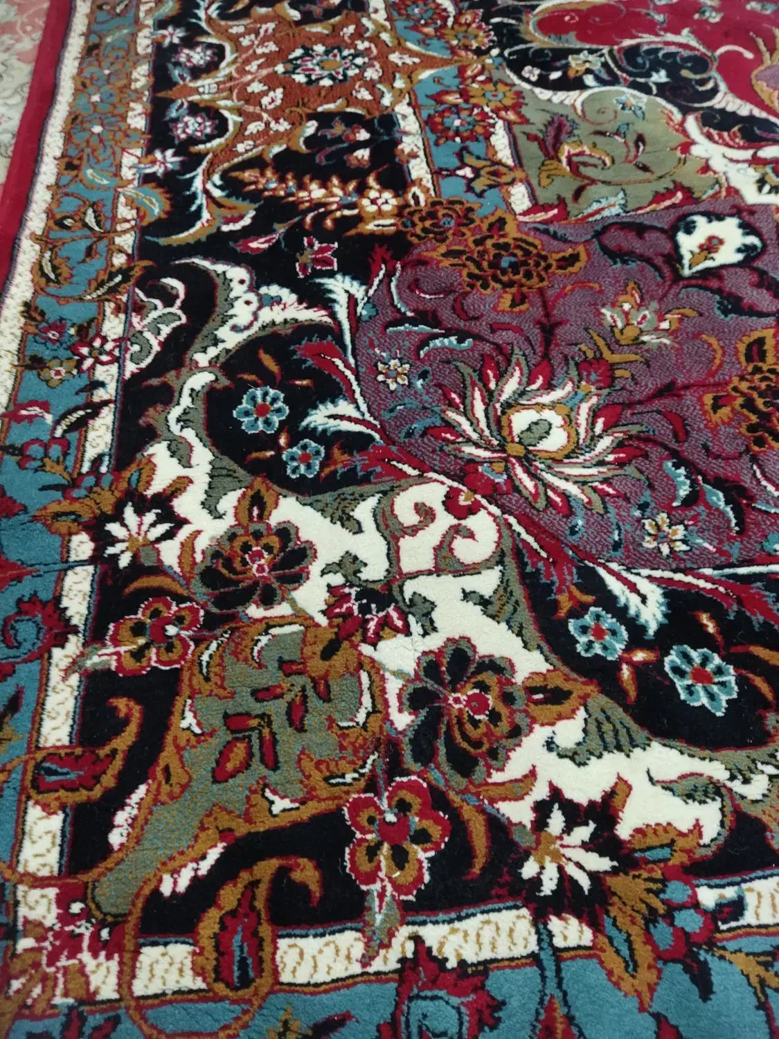 فرش لاکی رنگ ۱۲ متری|فرش|آبادان, |دیوار