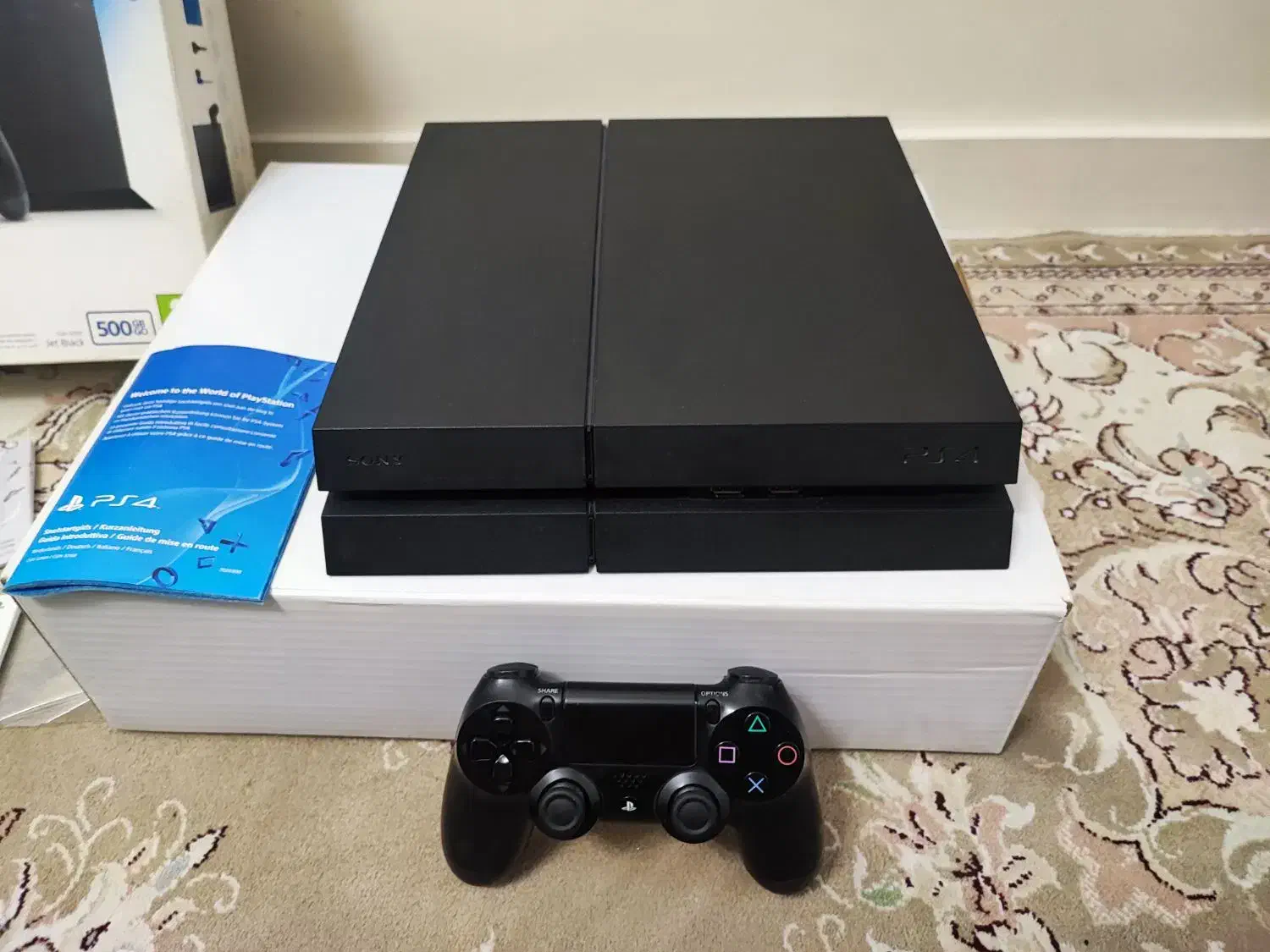 ps4 fat 500g ریجن ۲ اروپاهمراه با اکانت فورتنایت|کنسول، بازی ویدئویی و آنلاین|تهران, زنجان جنوبی|دیوار