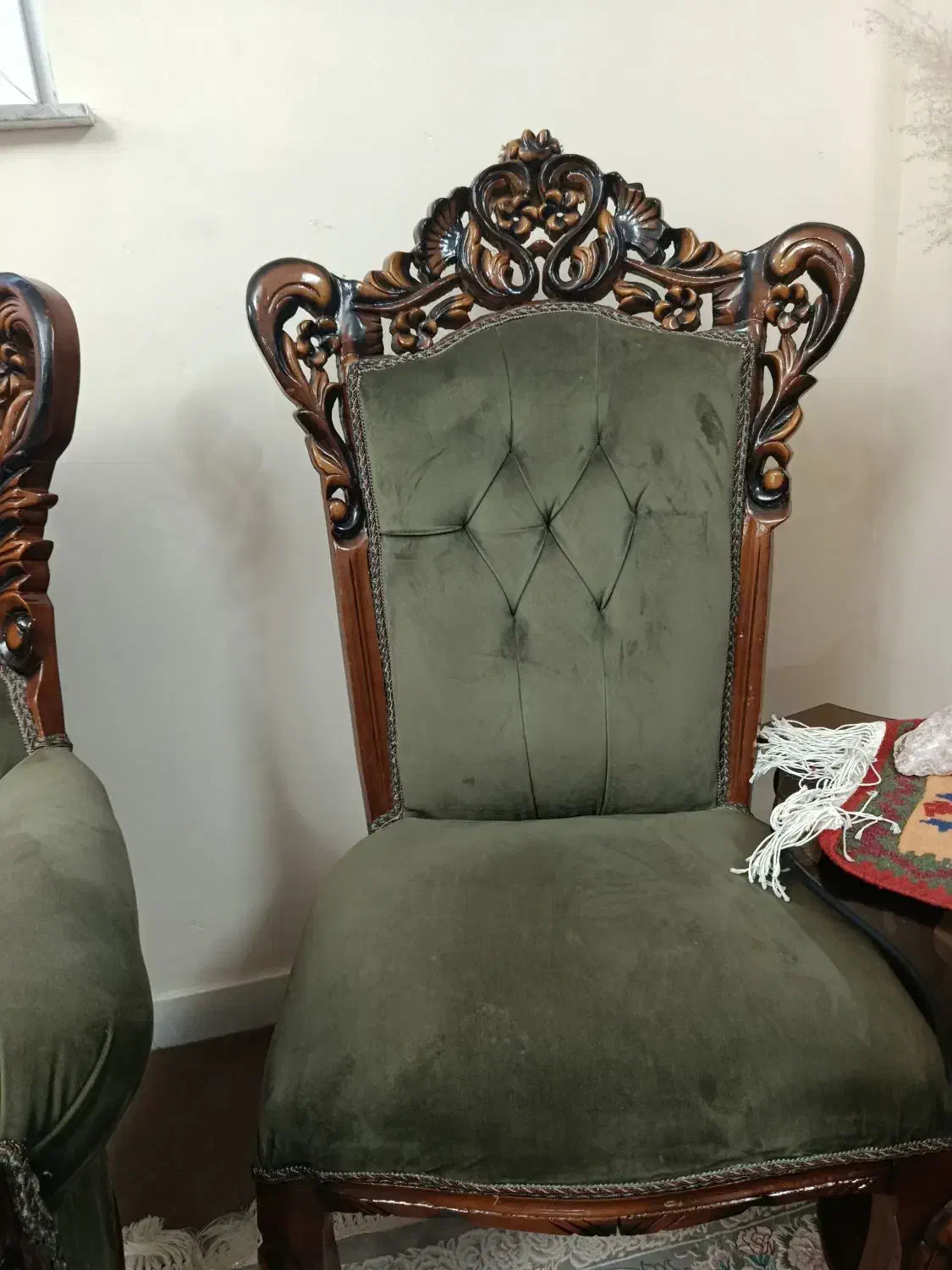 مبل سلطنتی ۹ نفره با میز عسلی|مبلمان خانگی و میز عسلی|زنجان, |دیوار