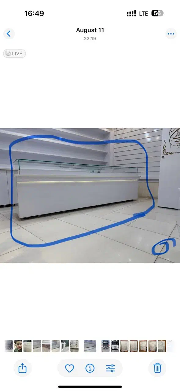 ویترین مغازه ام دی اف با نور بردازی قیمت، 28ملیون|فروشگاه و مغازه|لامرد, |دیوار