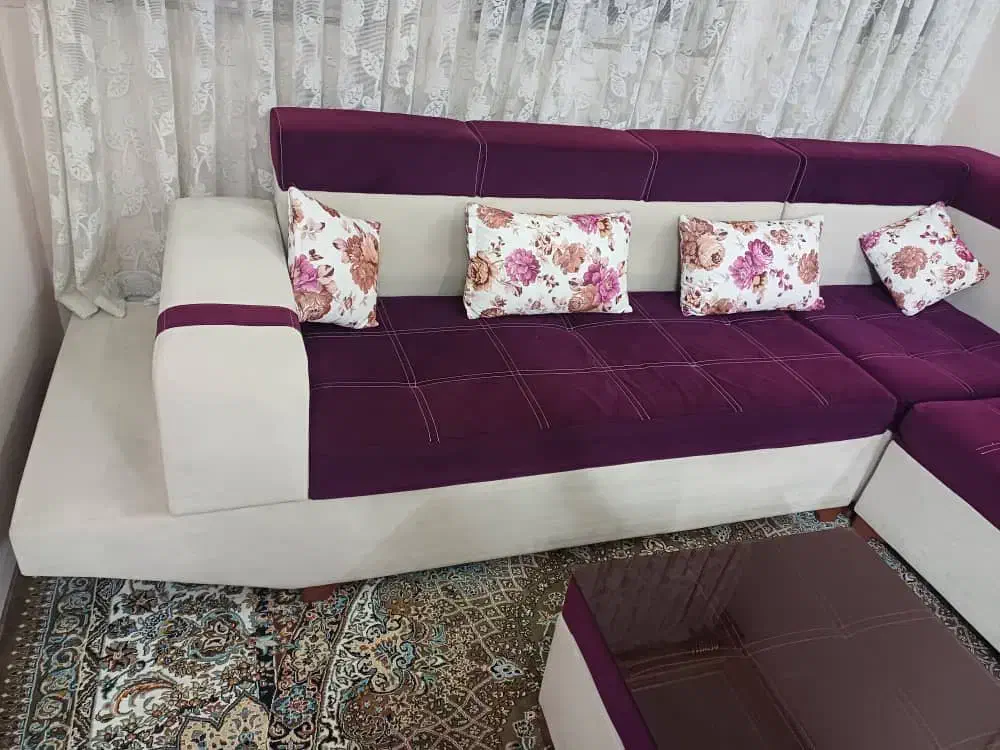 مبل ال خوشرنگ|مبلمان خانگی و میز عسلی|قم, چهل درخت|دیوار