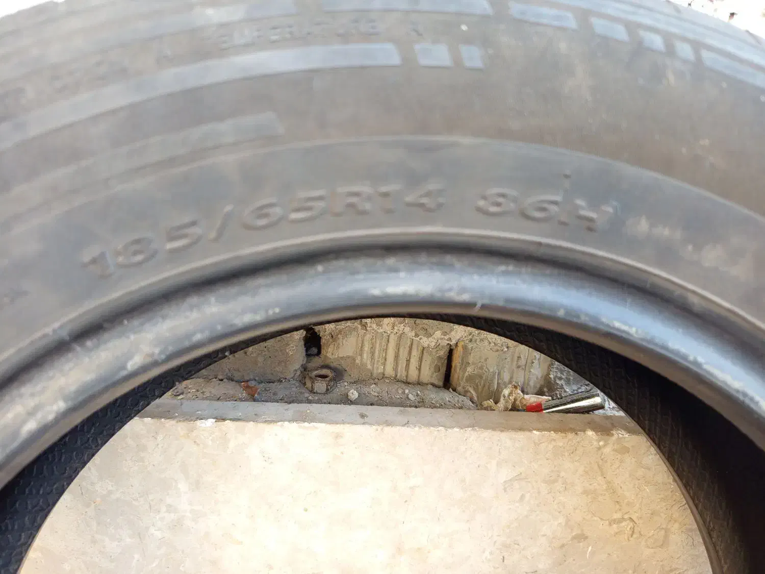 لاستیک ۱۸۵/۶۵/۱۴ مارک کاپسن یک جفت|قطعات یدکی و لوازم جانبی|زرقان, |دیوار