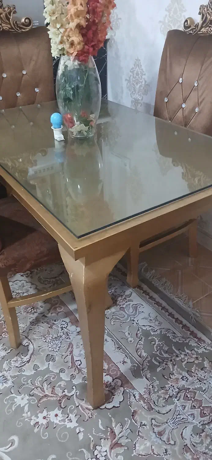 نهارخوری ۴نفره|میز و صندلی غذاخوری|تویسرکان, |دیوار