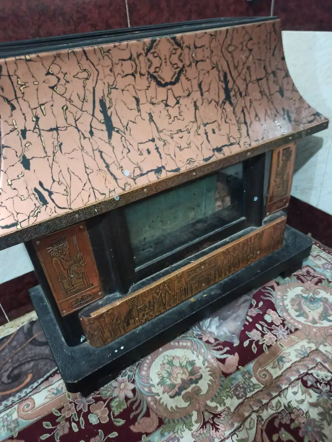 بخاری شومینه|بخاری، هیتر، شومینه|شوشتر, |دیوار