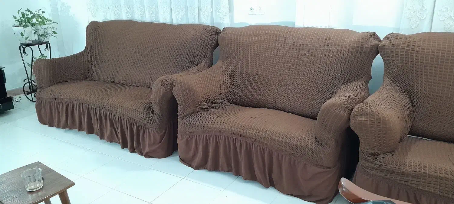 مبل هفت نفره|مبلمان خانگی و میز عسلی|رشت, ترمینال|دیوار