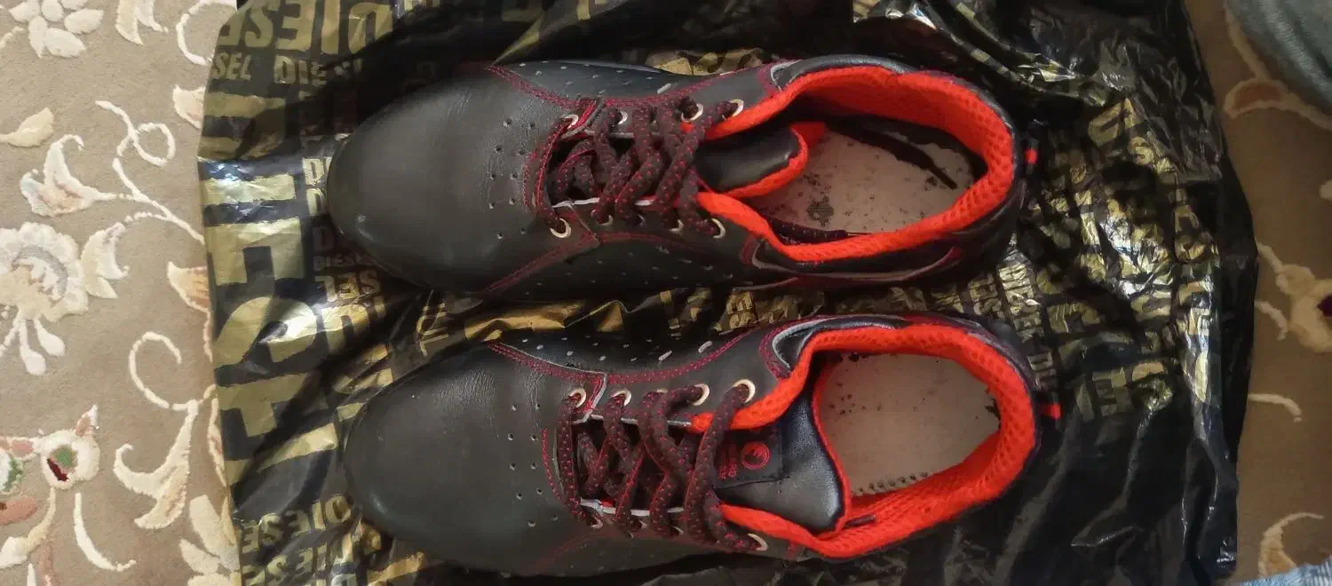 کفش ایمنی چرمی اصل|کیف، کفش، کمربند|ماهدشت, |دیوار