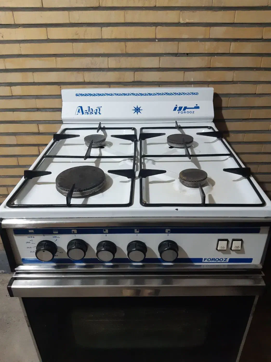 اجاق گاز ۴ شعله فر دار|اجاق گاز و لوازم برقی پختوپز|کرج, کرج نو|دیوار