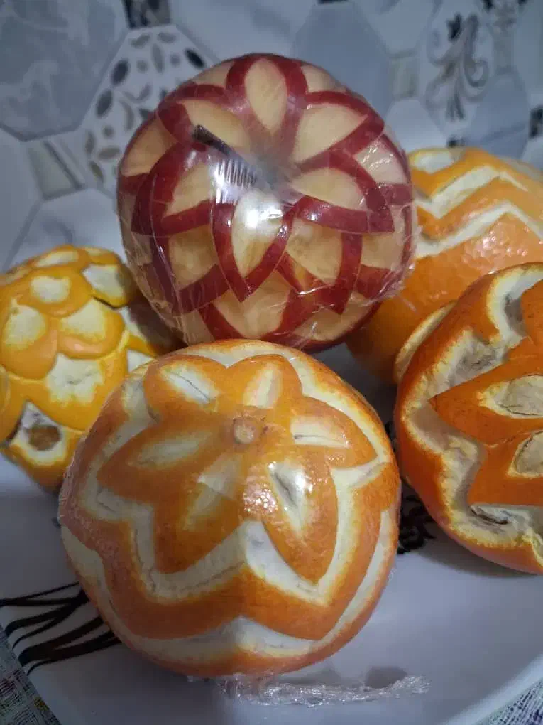 سفارشات یلدایی حکاکی مخصوص یلدا و میوه آرایی|خدمات پذیرایی، مراسم|دورود, |دیوار