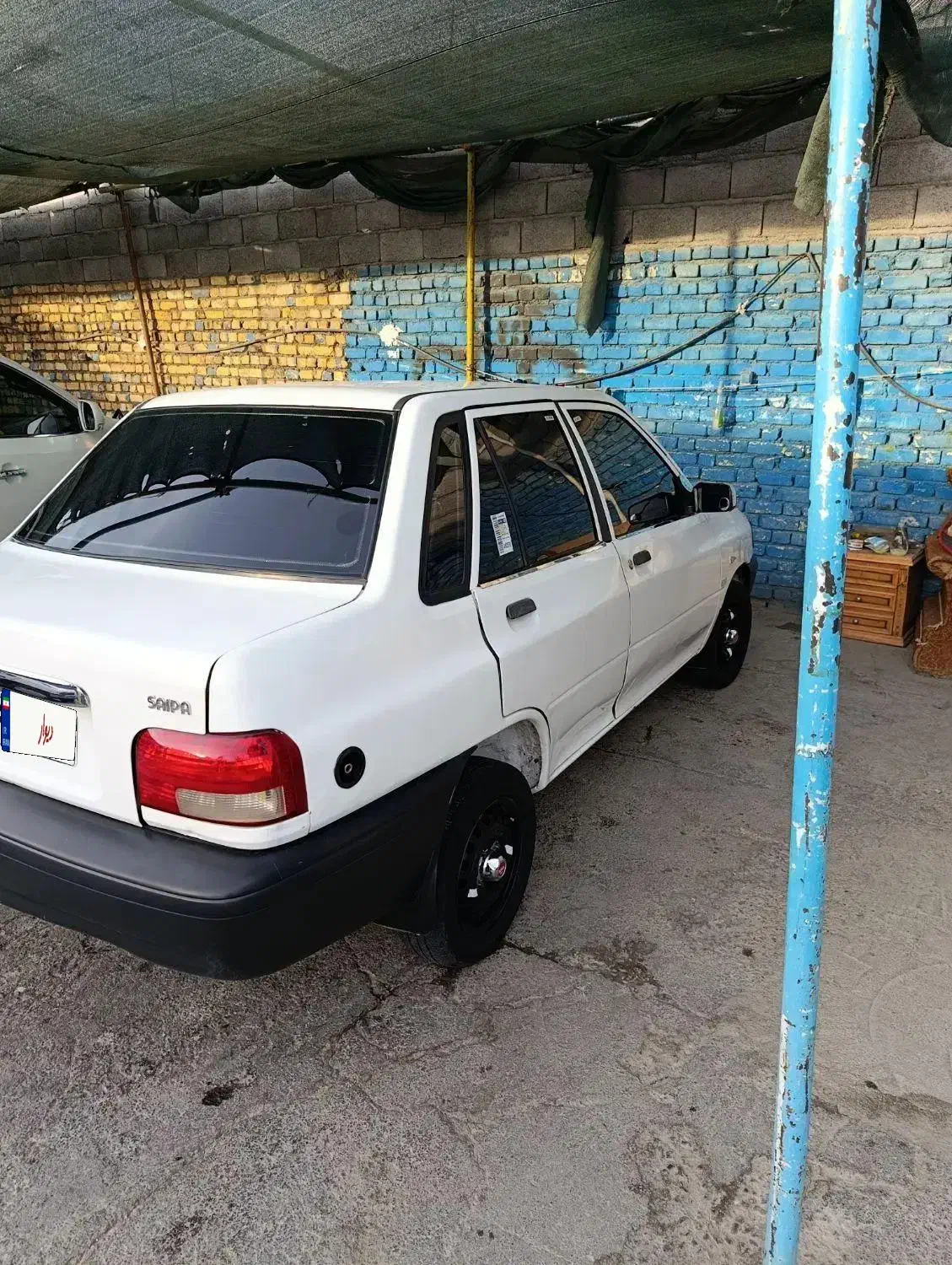 پراید89دوگانه شاسی سالم|خودرو سواری و وانت|ابریشم, |دیوار