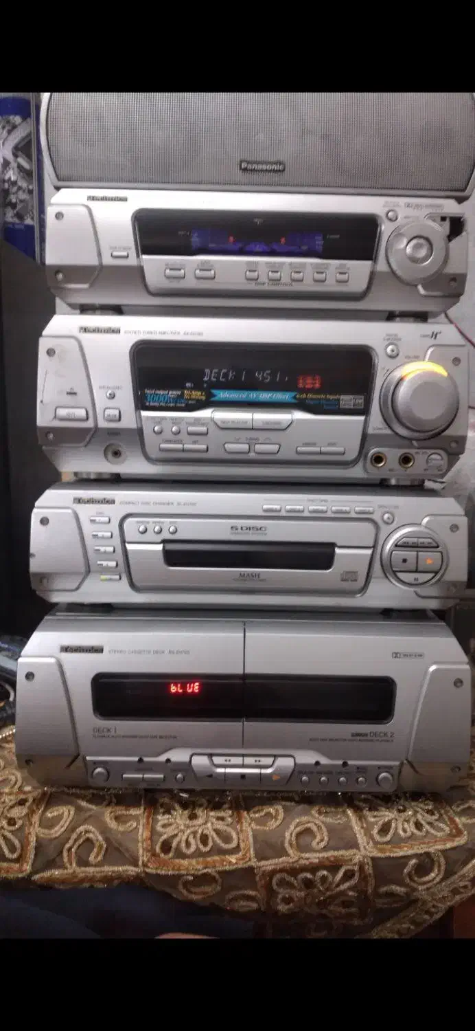 ضبط تکنیکس مدلeh760|سیستم صوتی خانگی|تهران, شمشیری|دیوار