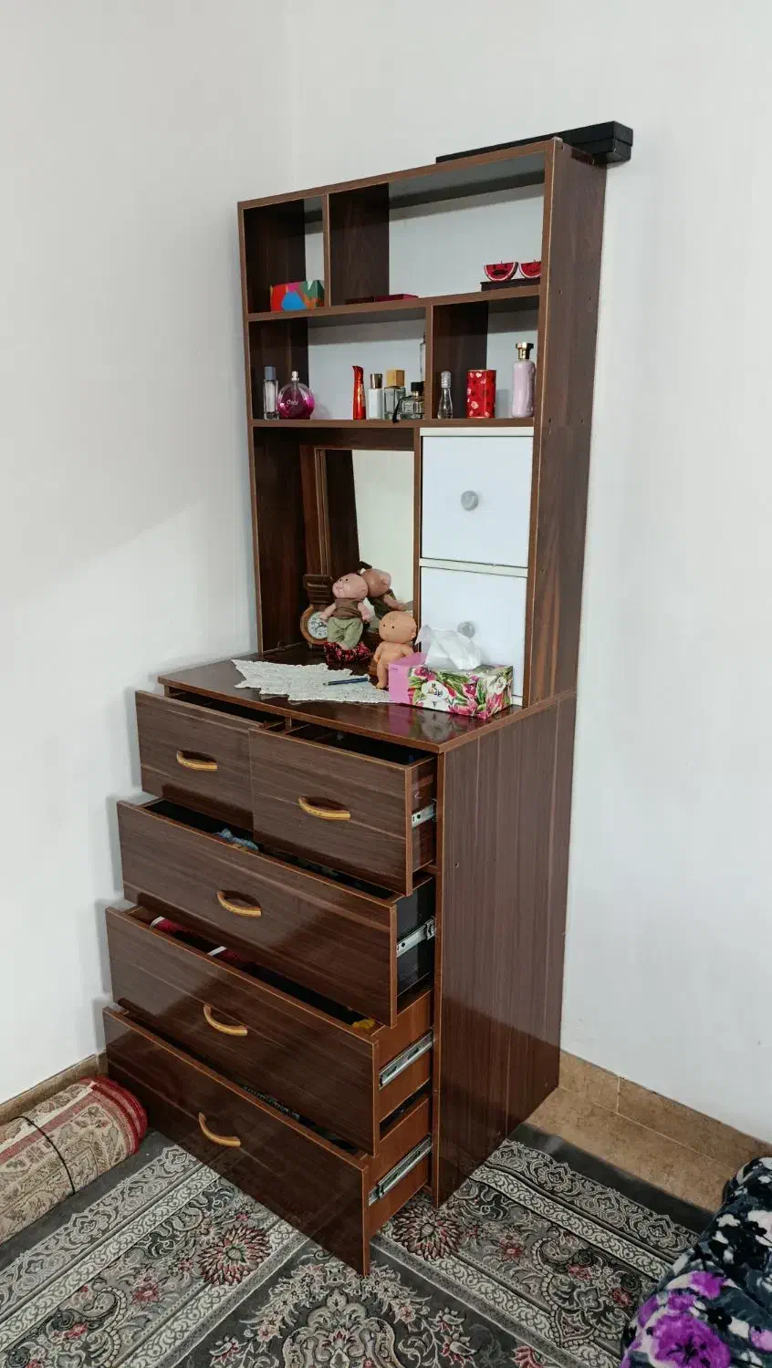 دراور  ام دی افMDF|جاکفشی، کمد، دراور|لنگرود, |دیوار