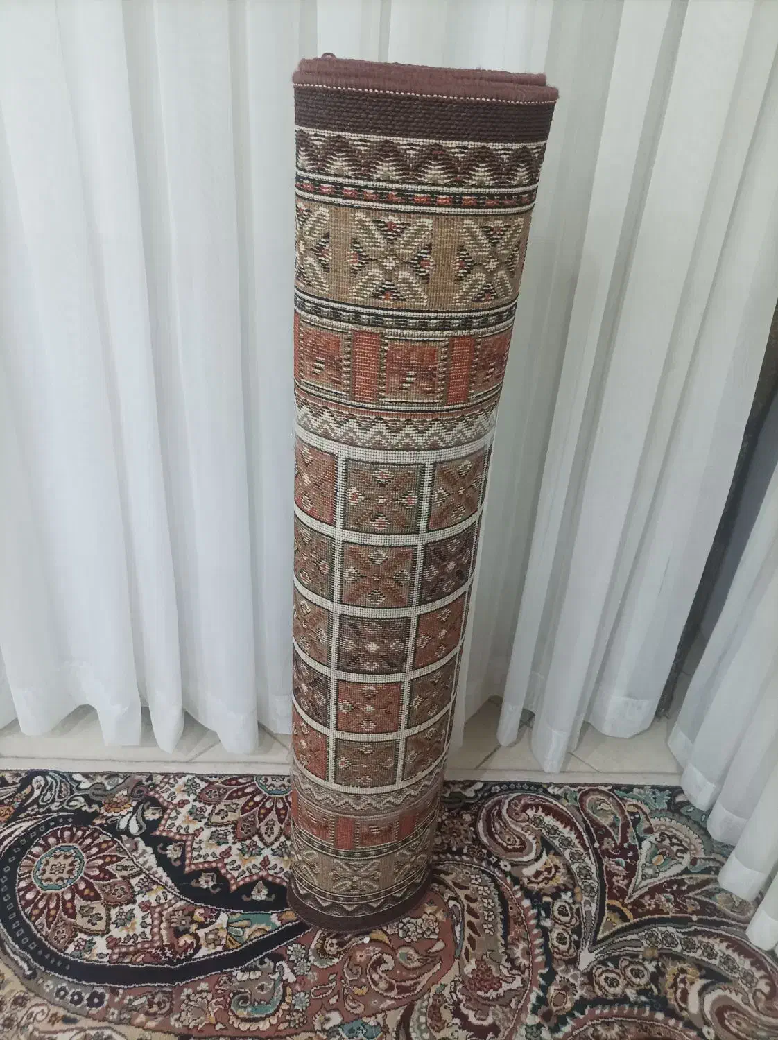 کناره|گلیم، جاجیم، گبه|بیرجند, |دیوار