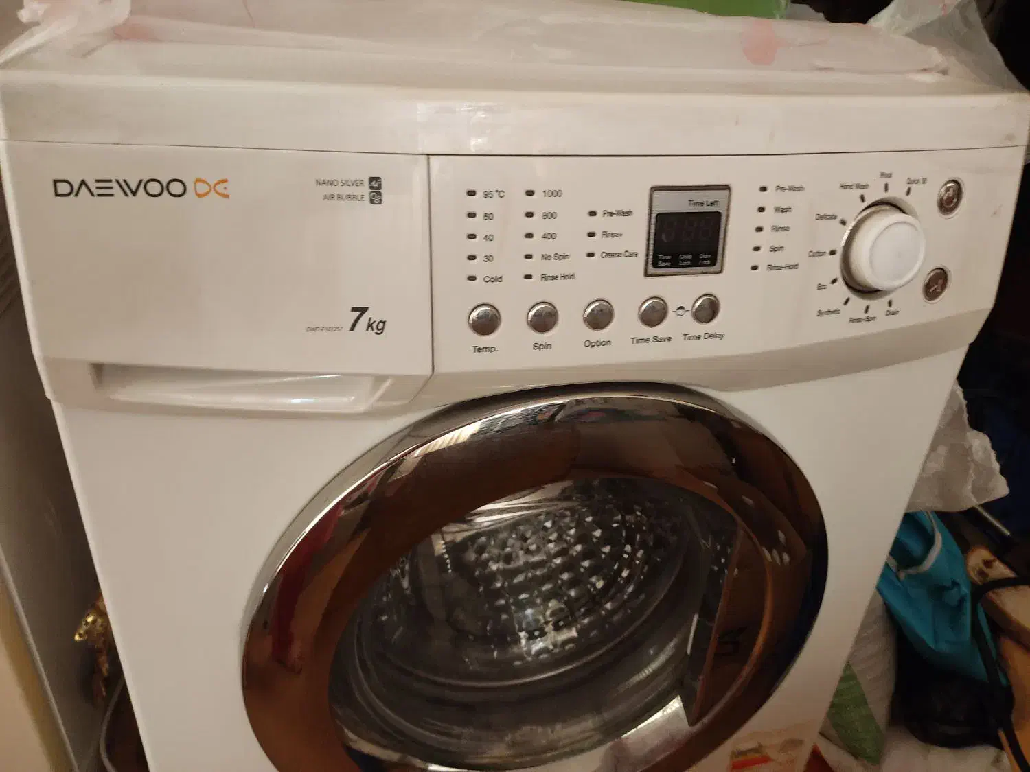ماشین لباسشویی دوو - Daewoo. اصل دوو|ماشین لباسشویی و خشک‌کن لباس|اهواز, کیان اباد|دیوار