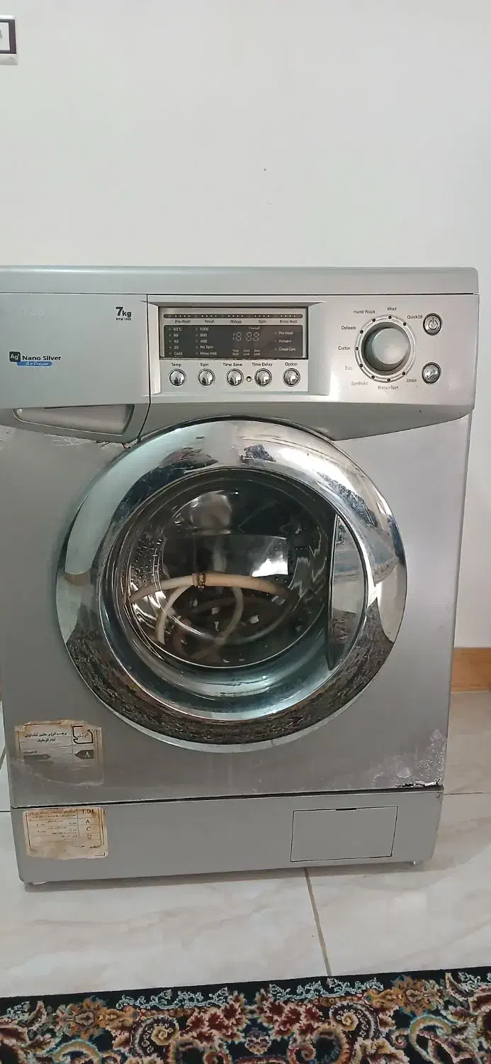 ماشین لباسشویی اسنوا|ماشین لباسشویی و خشک‌کن لباس|رشت, چمارسرا|دیوار