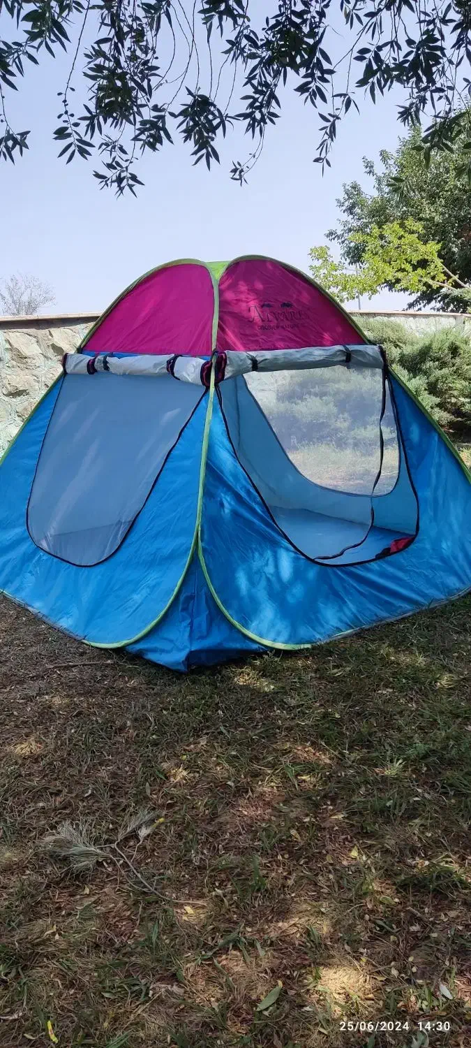 فروش چادر مسافرتی ۹نفره کره ای|کوهنوردی و کمپینگ|قدس, شهر‌قدس|دیوار