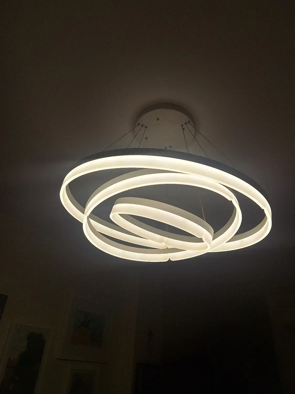 لوستر مدل کهکشانی سه شعله و یک شعله|لوستر و چراغ آویز|تهران, کوی بیمه|دیوار