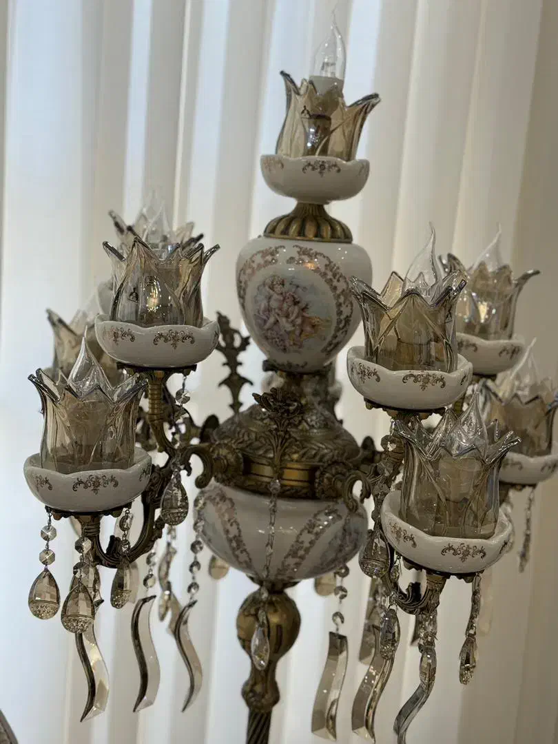 لوستر|لوستر و چراغ آویز|اسلام‌شهر, شهرک فرهنگیان|دیوار