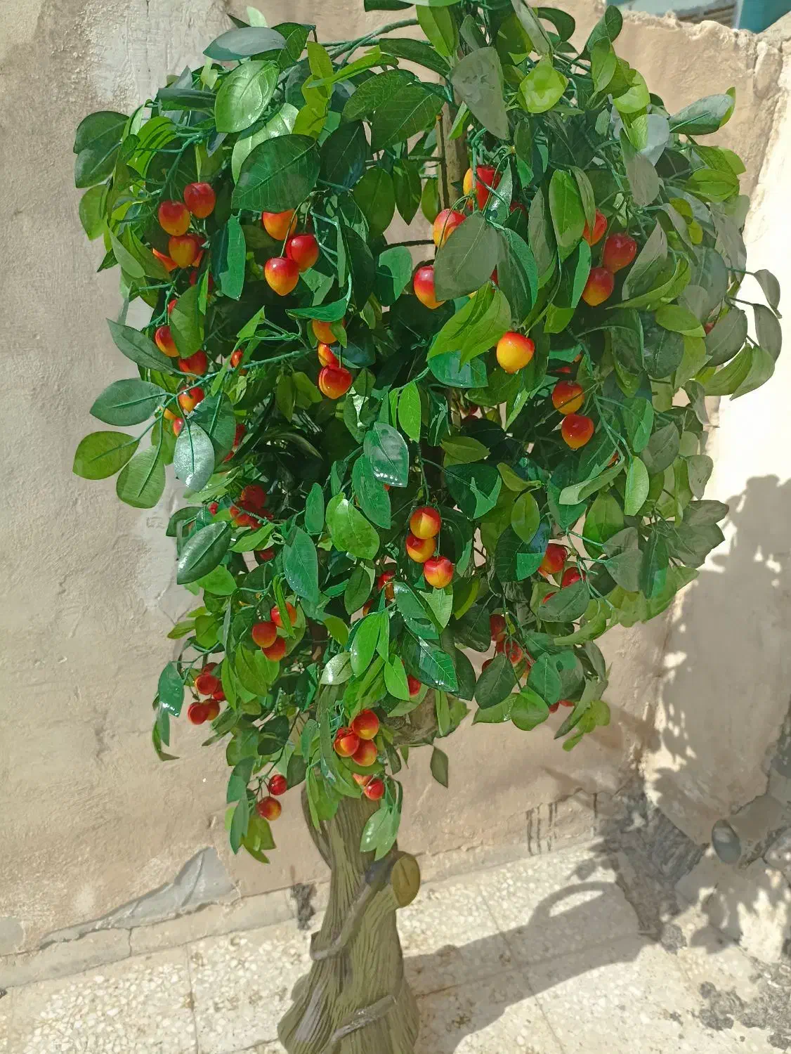 درختچه گیلاس مصنوعی|گل مصنوعی|اصفهان, جلالیه|دیوار