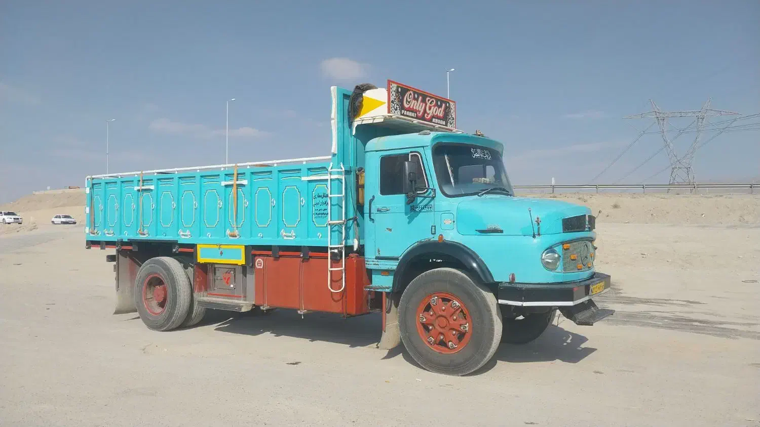 با سلام بنز تک باری مدل ۷۱|خودرو سنگین|تیران, |دیوار