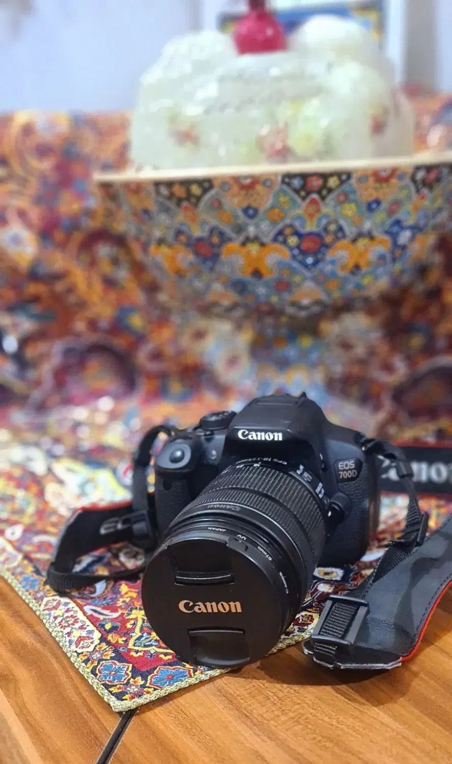 دوربین کنون canon 700d نو|دوربین عکاسی و فیلم‌برداری|تهران, تهرانپارس غربی|دیوار